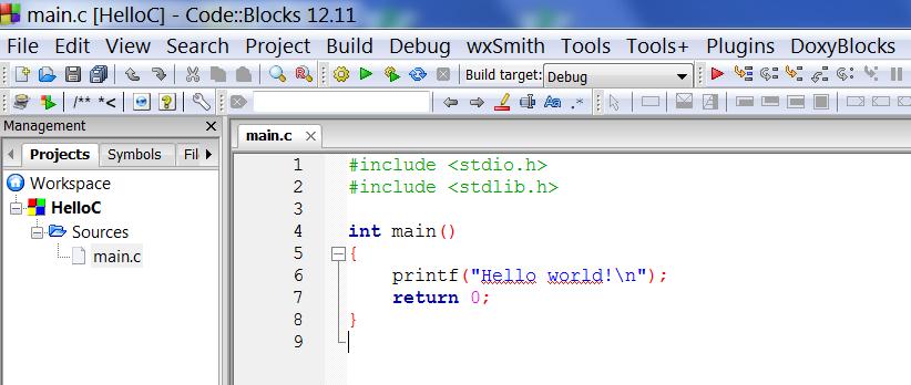 Codeblocks Edytory / środowiska