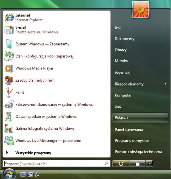 12. Kliknij Start Menu (symbol Windows po lewej