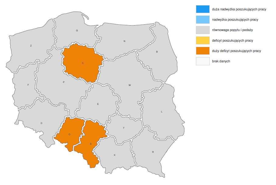 3. PROGNOZY RYNKU PRACY BAROMETR ZAWODÓW Z badania Barometr zawodów prognozującego zapotrzebowanie na pracowników w 2017 r.