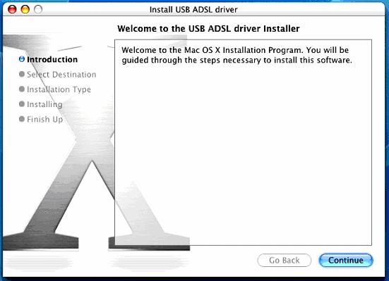 W celu uruchomienia instalatora kliknij podwójnie na ikonę w katalogu OSX.