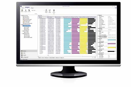 Epson Device Admin To rozwiązanie pozwala łatwo zarządzać całą flotą drukarek i skanerów oraz sterować nią, w tym między innymi instalować, konfigurować, monitorować i serwisować urządzenia oraz