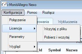 2.2. Licencja programu Uruchomienie programu nastąpi po wczytaniu dostarczonego wraz z aplikacją pliku licencyjnego lub pobraniu go bezpośrednio do programu z Internetu.