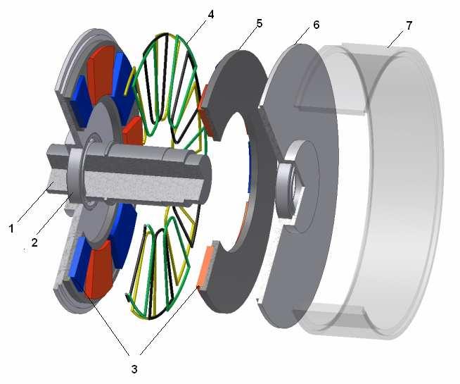 Zeszyty Problemowe Maszyny Elektryczne Nr 87/2010 67 rdzeniowego silnika tarczowego przedstawiono na rysunku 8. Rys 8.