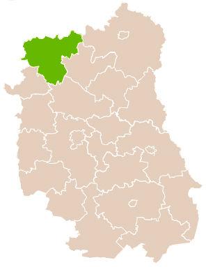 2. Charakterystyka obszaru objętego Planem Transportowym Powiat Łukowski jest położony w północno-zachodniej części województwa lubelskiego.