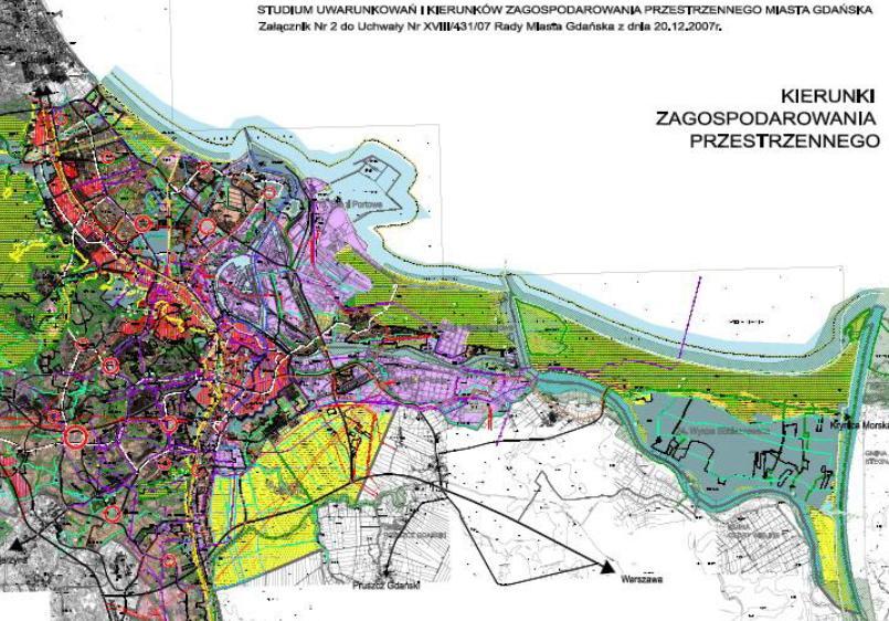 z 2005, poz. 585) nie wprowadza zmian w kierunkach zagospodarowania, które mogłyby tym walorom zagrażać. Rys. 2.7.