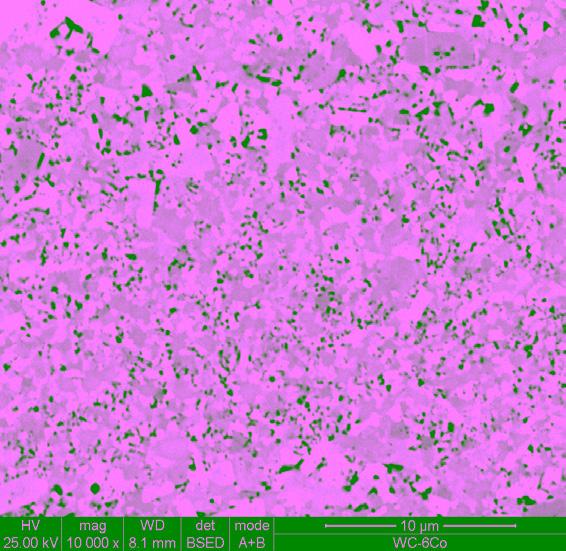 spiekania: a) WC-6Co_1, b)