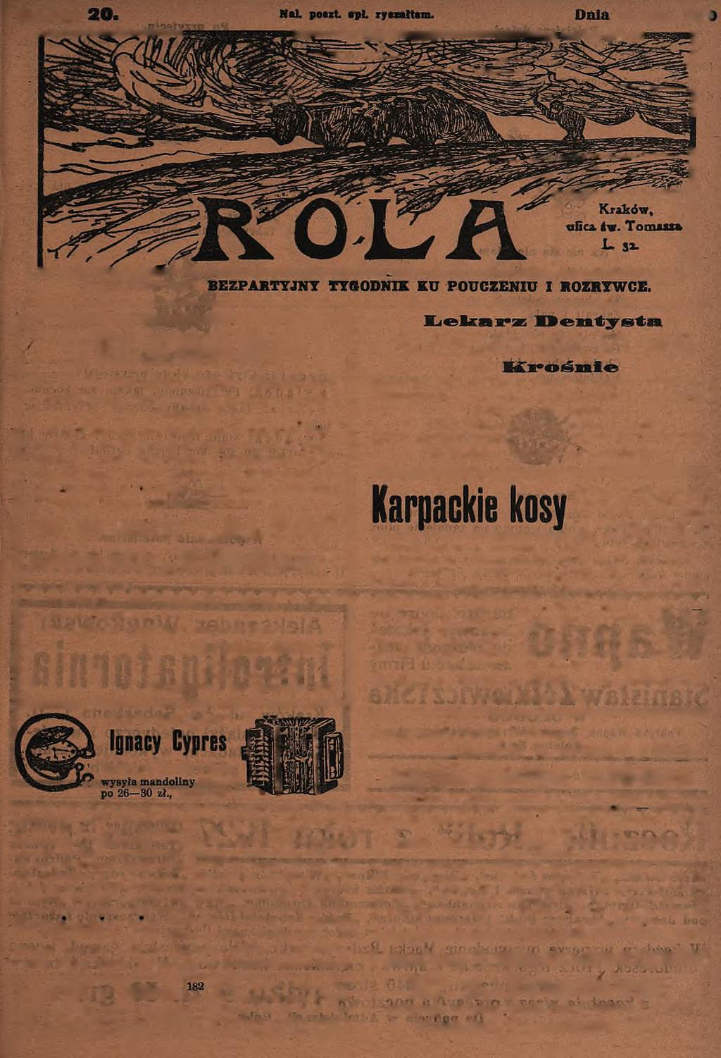 Numer 18 Maja 193< I L U S T R O W A N Y TELEGRAM do P. T. Składnic Kółek Rolniczych i Spółdzielni Spożywców Rzeczypospolitej Polskiej!