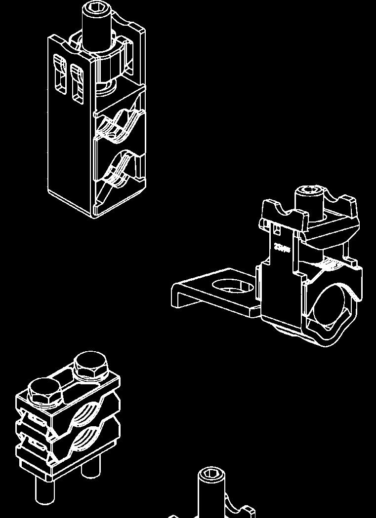 Zaciski kablowe Zaciski Definicja produktu Zaciski przyłączeniowe bazują w większości na wykonaniach ze stalową ramką.