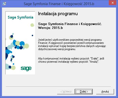 Instalacja i aktywacja Pervasive 12 26 Rys. 36 Okno instalatora strona startowa.