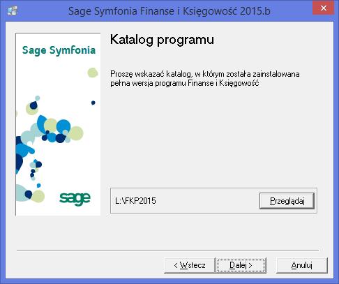 Instalacja i aktywacja Pervasive 12 27 Kliknij przycisk Instalacja stacji roboczej. Rys. 38 Okno instalatora strona wyboru rodzaju instalacji. Na stronie Katalog programu kliknij przycisk Przeglądaj.