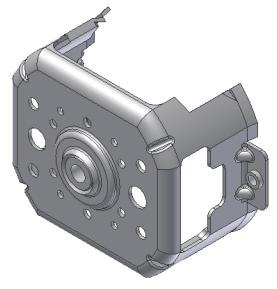 Prototypowy silnik SRM o konstrukcji 6/4, mocy znamionowej P N = 665 [W] i prędkości c = 1532 [rad/s] posiada N ph = 470 zwojów na pasmo oraz szczelinę powietrzną o grubości = 0,5 [mm] [1].