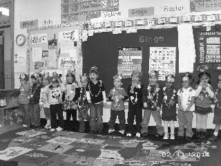 SCHOOL NEWS. What a way to teach the meaning of Love to our preschoolers! To celebrate St.