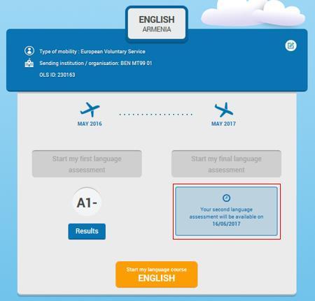 Wyniki testu biegłości językowej Erasmus+ OLS nie mają żadnego wpływu na możliwość uczestniczenia w mobilności w programie Erasmus+.