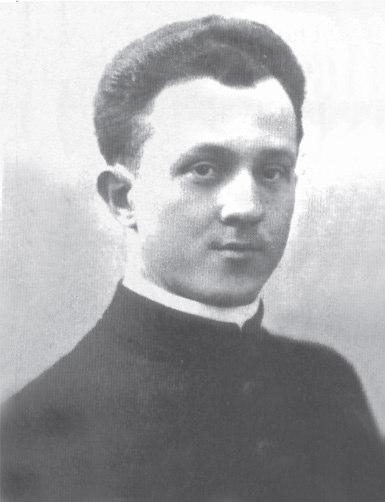 25 ks. Jan Lesiński 11.07.1908-8/9.02.1940 Urodzony w miejscowości Słup k. Torunia. Święcenia kapłańskie przyjął 15 czerwca 1935 r. Posługiwał jako wikariusz na Grabówku. Od 14 do 21.09. 1939 r.