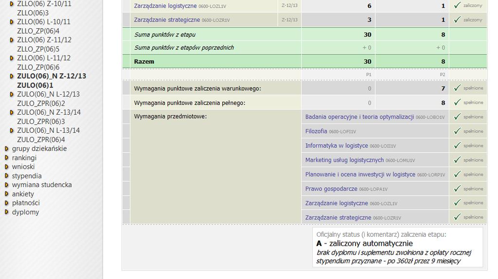 studenta/sprawy-organizacyjne/informacje-organizacyjne/#nav - zasady zaliczania okresów studiów realizowanych w uczelniach partnerskich (załącznik nr 1 instrukcja USOSweb).