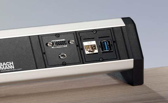 120 Przód: USB gniazdo A / Tył: USB gniazdo A Pasuje do ramki Keystone nr 917.000 lub 917.