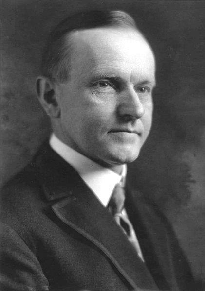 Calvin Coolidge Prezydent USA