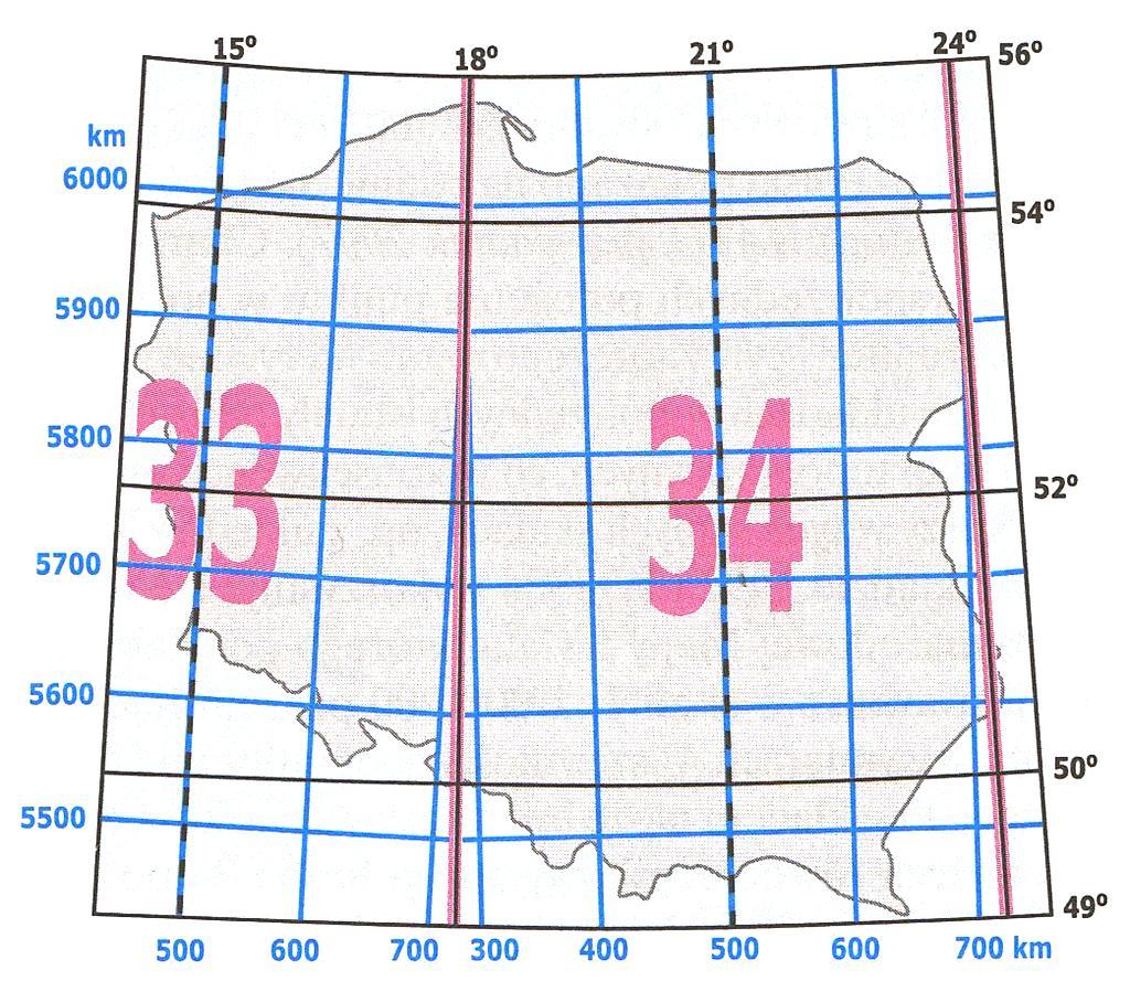 Siatka kartograficzna i