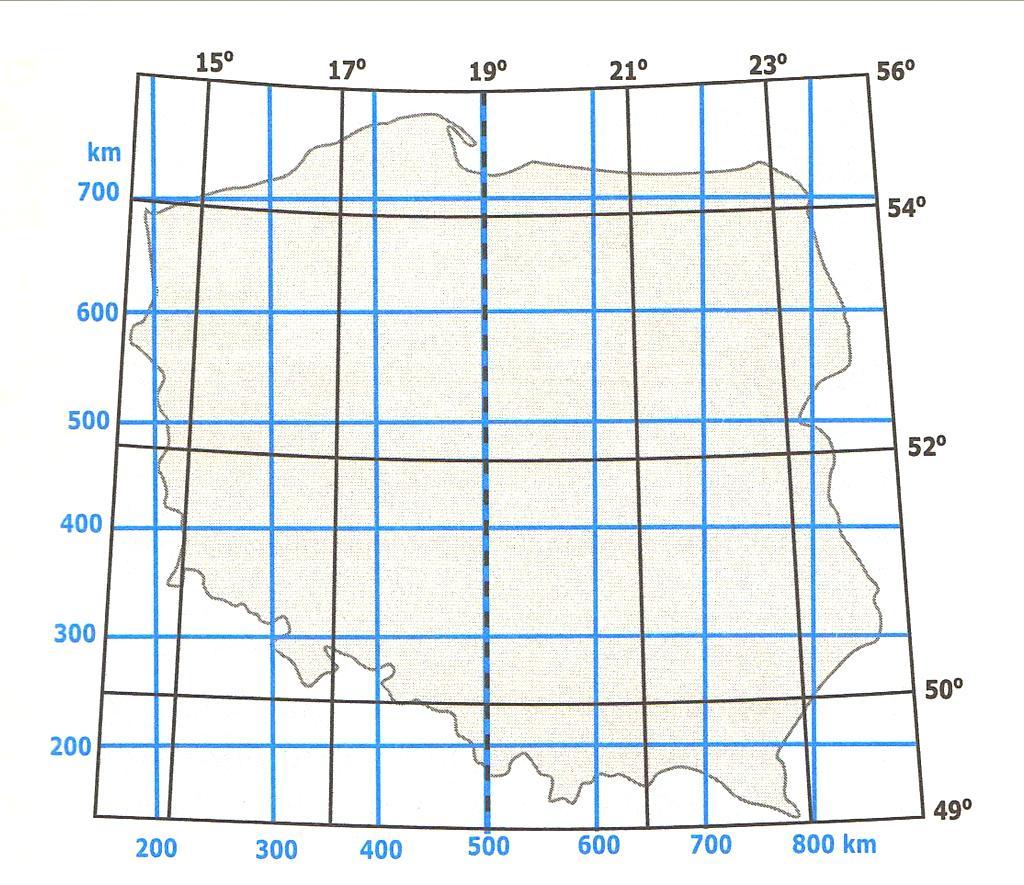 Siatka kartograficzna i