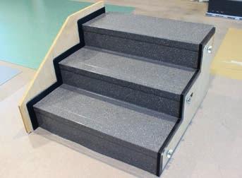 Zalecenia montażowe rozwiązania schodowe nora Odpowiednie podłoże to schody z drewna, kamienia, jastrychu (gruntowanego), metalu i inne twarde, solidne podłoża.