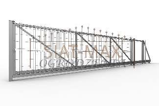 BRAMY PRZESUWNE I DWUSKRZYDŁOWE METPOL Wymiar bramy Brama przesuwna ze słupkami Brama dwuskrzydłowa ze słupkami Ocynk Ocynk + Ral Ocynk Ocynk + Ral 3000 x 1230 mm 3000 X 1530 mm 3000 X 1730 mm 3000 X