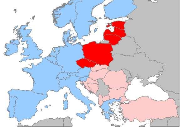 Stosunkowo niski wskaźnik zuŝycia energii per capita i potrzeba nowych elektrowni stanowią duŝy potencjał dla wzrostu sektora energetyki ZUśYCIE ENERGII W EUROPIE, 2000-2010 PROGNOZA PODAśY I POPYTU