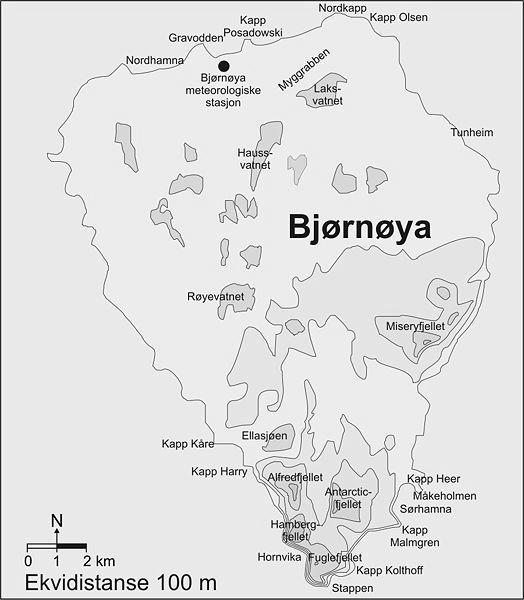 66 BIULETYN POLARNY 17-18 Wyspa Niedźwiedzia