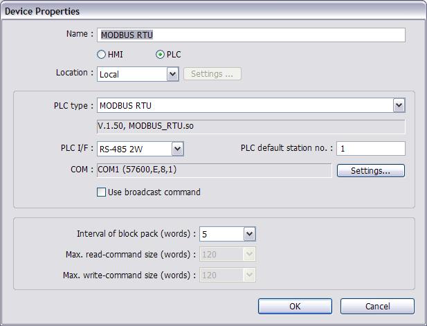 Wybieramy z menu Edit > System Parameters. Rys. 16.