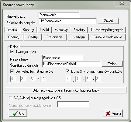 Sprawdzamy jeszcze zakładki Warstwy (zielona strzałka) oraz Układ