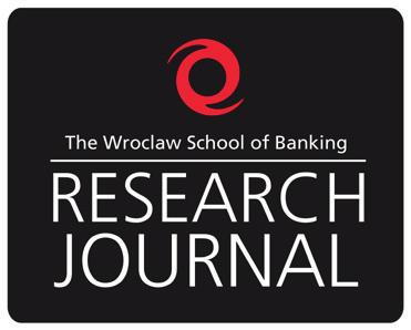 The Wroclaw School of Banking Research Journal ISSN 1643-7772 I eissn 2392-1153 Vol. 15 I No. 7 Zeszyty Naukowe Wyższej Szkoły Bankowej we Wrocławiu ISSN 1643-7772 I eissn 2392-1153 R.