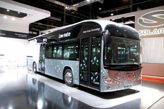 Elektryczny autobus miejski i2e słupek B. Jednak w przypadku autobusów nowej generacji jest on mniej masywny. Mimo to sztywność nadwozia pozostała na niezmienionym poziomie.