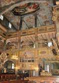 Albrecht von Saebisch (1610 88), wrocławski mistrz budowlany, zaprojektował dla Świdnicy obszerną szachulcową konstrukcję o płaskim, drewnianym stropie i trzech emporach.