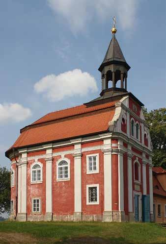 RUMBURK RUMBURK DOMEK LORETAŃSKI KOŚCIÓŁ EWANGELICKI Domek loretański ufundował książę Anton Florian von Lichtenstein (1656 1721), który w r. 1681 nabył dobra wokół północnoczeskiego Rumburka (niem.