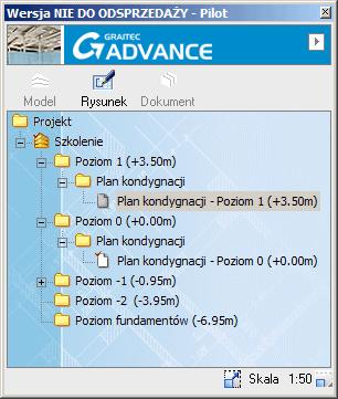 Rysunek 249: Tworzenie planu kondygnacji 3.