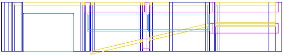 Korzystając z paska narzędzi AutoCAD Widok ustaw widok z boku na utworzone otwory.