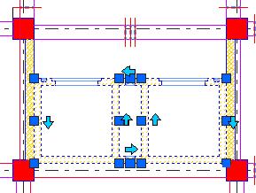 Korzystając z narzędzia AutoCAD Szybki wybór wybierz tylko ściany szybu windy. 2.