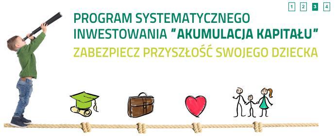 BPS TFI Program systematycznego inwestowania Akumulacja Kapitału: Kampania wizerunkowa programu systematycznego inwestowania Minimalna zadeklarowana roczna kwota wpłat 1 200 PLN Samodzielne ustalanie