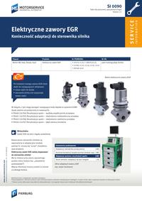 SI 0090 Elektryczne zawory EGR Nr. kat.: SI 0090 Page 22 SR PT DE EN FR ES RU RO HU PL SI 0089 W przypadku skarg dotyczących turbosprężarek Nr. kat.: SI 0089 CS SR DE EN FR ES RO HU RU PL SI 0079 Przepływomierze masowe powietrza Nr.