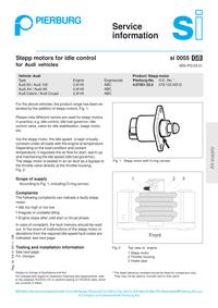 SI 0055 Stepp motors for idle control