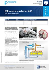 Nonreturn Valve for MAN, New in the aftermarket! Nr. kat.