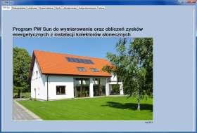 Główny cel tworzenia programu: - prostota użytkowania możliwość przeprowadzenia symulacji działania instalacji kolektorów słonecznych przez osoby niewykwalifikowane; - możliwość zwymiarowania
