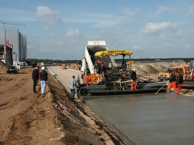 VÖGELE Technologie dla nawierzchni betonowych