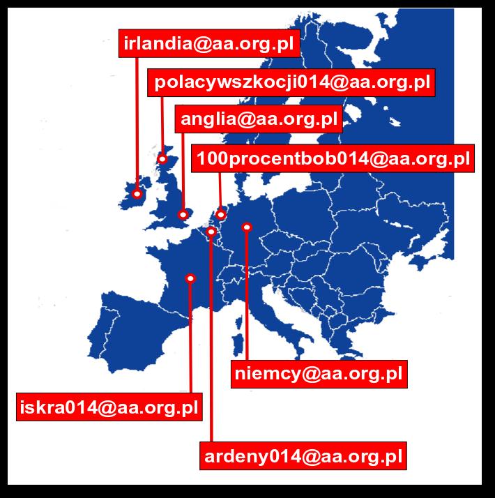 Europa Czternastym regionem polskiego AA jest Region Europa. Region gromadzi grupy AA, które prowadzone są w języku polskim poza granicami kraju.