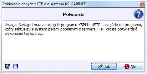 zostanie uruchomiony program AneksKlient, w którym aby rozpocząć aktualizację należy użyć przycisku Aktualizuj.