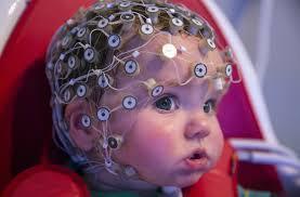 Potencjały wywołane Bodźce docierające do mózgu z organów zmysłów aktywują wybiórczo niektóre jego struktury, przez co zmieniają potencjał rejestrowany przez niektóre elektrody, najbardziej przez te,