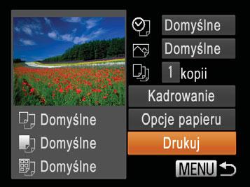 Drukowanie zdjęć Filmy można z łatwością drukować po podłączeniu aparatu do drukarki.