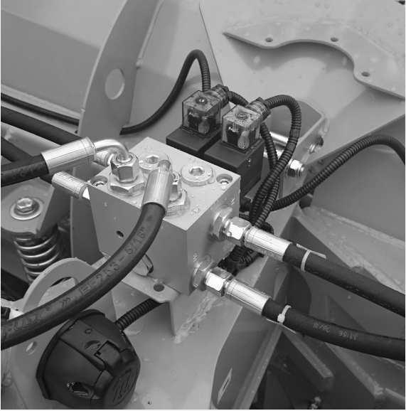 sterowania przedniego TUZ oraz hydrauliką (* - sterowanie to jest różne dla różnych typów ciągników) 5.2.