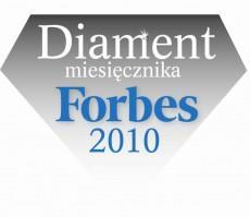 Diament miesięcznika Forbes przyznawany firmom najbardziej dynamicznie zwiększającym swoją wartość 2009 spółki zostały wyróżnione przez