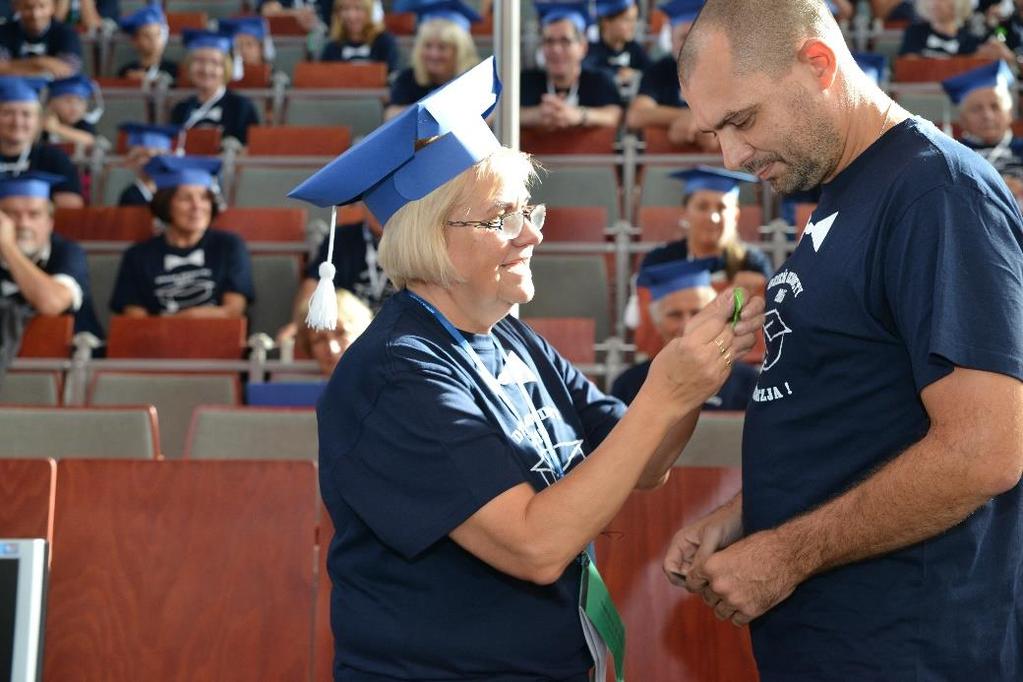 W czasie dyplomatorium Prezes SGP oddział Kraków kol.