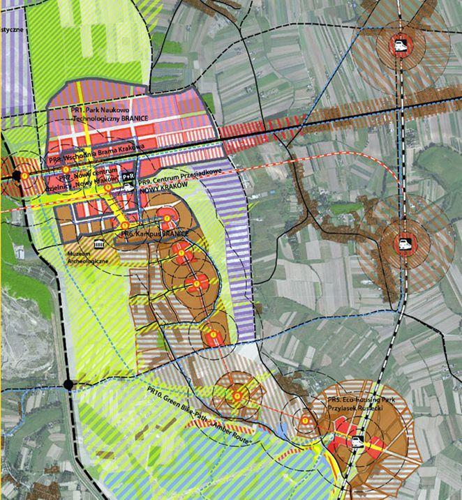 Kierunki rozwoju Nakierunkowanie rozwoju przestrzennego: transit oriented development traditional